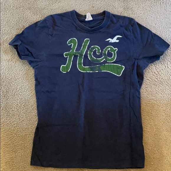 Hollister Navy Tee - Picture 1 of 1